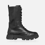 Černé dámské kotníkové boty Geox Vilde