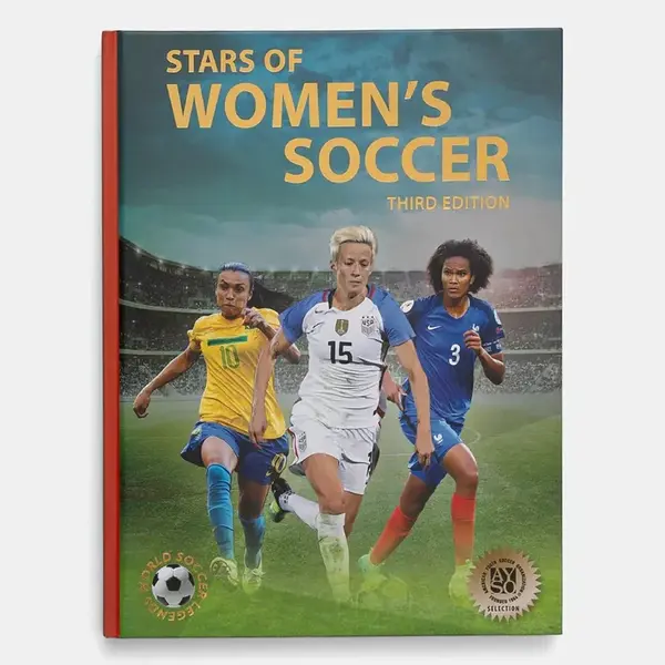 Knížka home & lifestyle Stars of Womens Soccer by Illugi Jökulsson, English červená barva