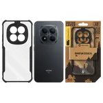 Zadní kryt Tactical Quantum Stealth pro Xiaomi Redmi Note 15 Pro, transparentní černá