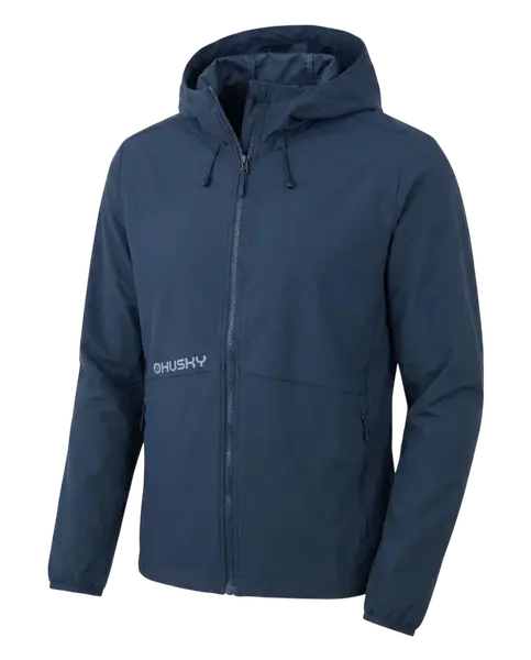 Husky Silvo M XL, blue Pánská softshell bunda