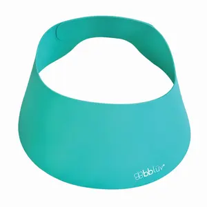 Bblüv Silikonový kšilt na mytí hlavy Käp 1 ks Aqua