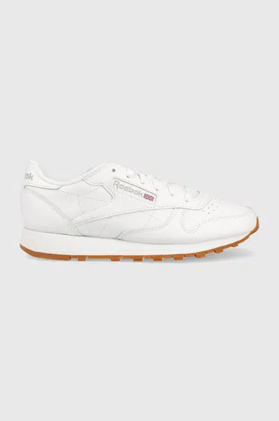 Kožené tenisky Reebok Classic CLASSIC LEATHER bílá barva, GY0956.100008495