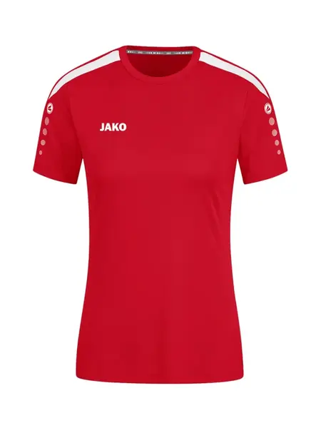 JAKO Funkčné tričko 'Power'  červená / biela