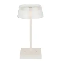 Dieter Knoll STOLNÍ LAMPA NA BATERIE, stmívač s regulačním kolečkem, 13,7/27 cm
