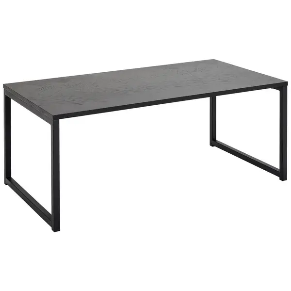 MID.YOU KONFERENČNÍ STOLEK, černá, kov, kompozitní dřevo, 110/45/60 cm