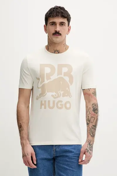 HUGO tričko pánské bavlněné Dlix_RB