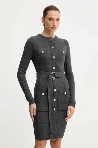 Šaty s přídavkem kašmíru Marciano by Guess AFRAH