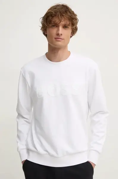 Bavlněná mikina BOSS