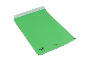 100 ks - Bublinková obálka G, zelená