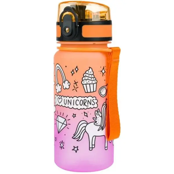 BAAGL GRADIENT JEDNOROŽEC 350 ML Fľaša, oranžová, veľkosť