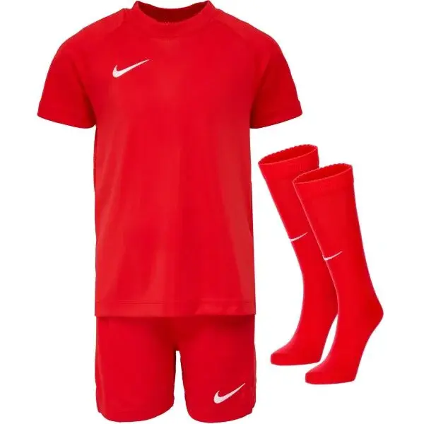 Nike DRI-FIT PARK VIII KIT SET JR Dětský set, červená, velikost