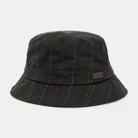 Klobouk Barbour zelená barva, bavlněný, MHA0569