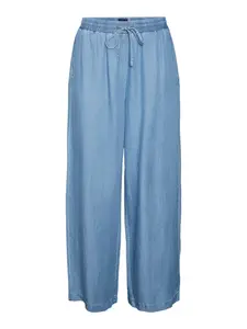 VERO MODA Nohavice 'VMBREE'  modrá denim