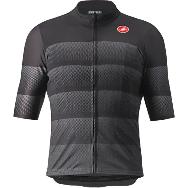 Castelli LIVELLI Pánsky cyklistický dres, tmavo sivá, veľkosť XXL