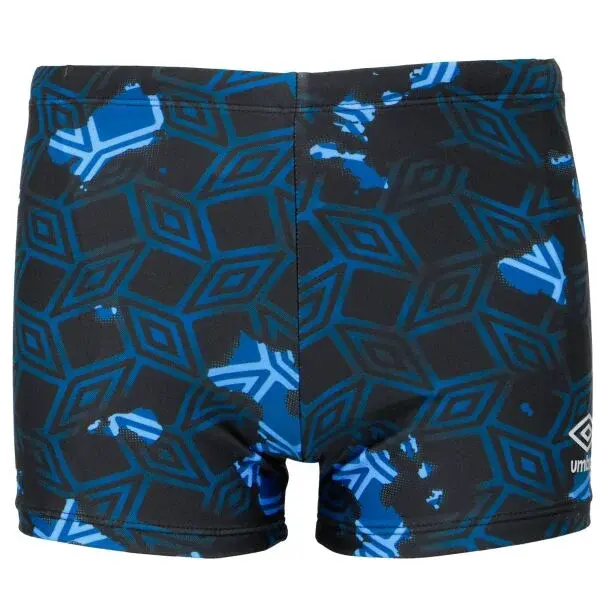 Umbro SANASAR Chlapčenské plavky s nohavičkami, čierna, veľkosť 152-158