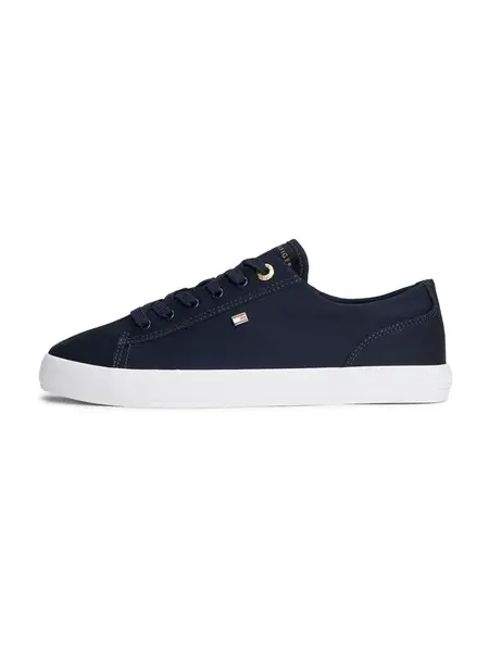 TOMMY HILFIGER Nízke tenisky 'Foxing'  námornícka modrá