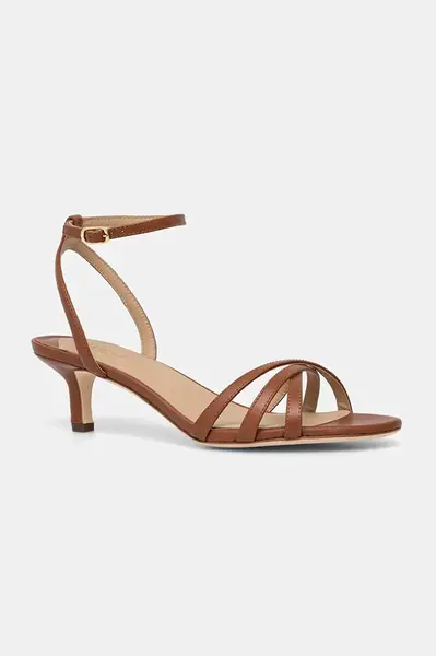 Lauren Ralph Lauren sandály kožené Kendyl Kttn