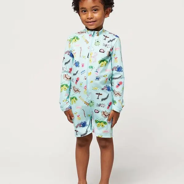 Dětské plavky Bobo Choses tyrkysová barva