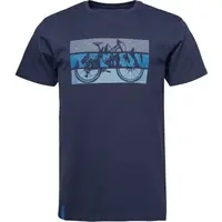 LOAP BRUM Pánské tričko, tmavě modrá, velikost