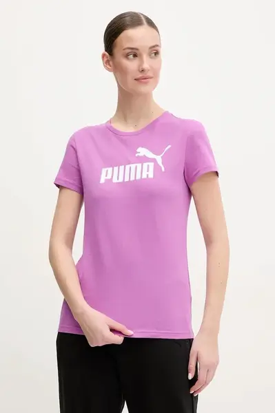 Bavlněné tričko Puma