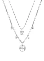 Brosway Ocelový náhrdelník Lotosový květ Chakra BHKN064