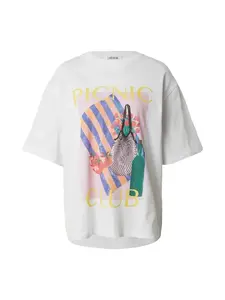 EDITED Tričko 'Xia'  biela