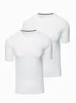 Ombre Set of men's t-shirts with round neckline