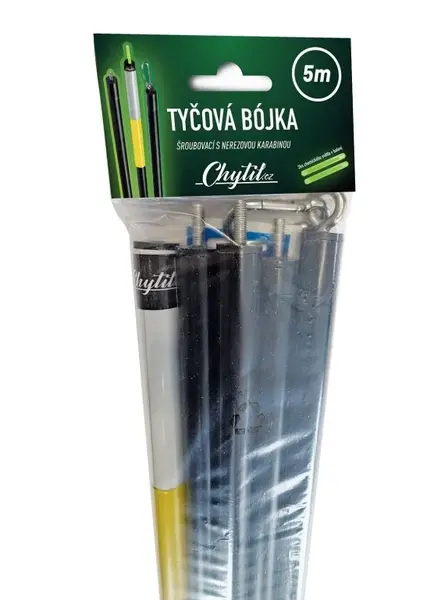 Chytil tyčová bójka šroubovací s nerezovou karabinou 5 m