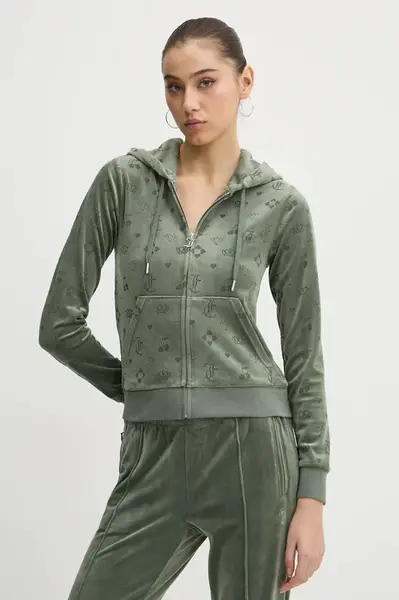 Juicy Couture Velurová mikina Juicy Couture