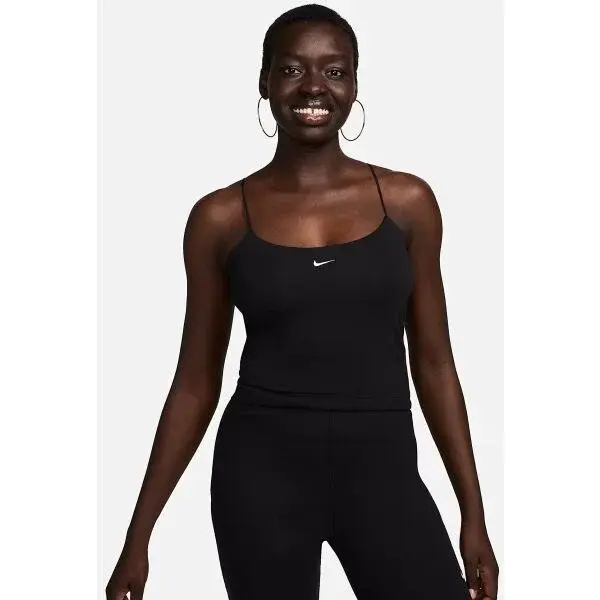 Nike NIKE SPORTSWEAR CHILL KNIT Dámské tílko, černá, velikost