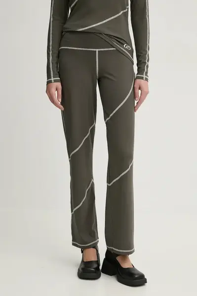 Tepláky Résumé CoraRS zelená barva, hladké, 222401209