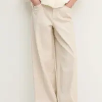 Džíny Dkny dámské, béžová barva, DJ4M4119