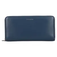 Dámská kožená peněženka Calvin Klein Ritte - modrá