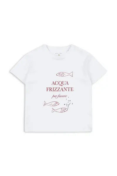 Detské bavlnené tričko Konges Sløjd FAMO TEE GOTS