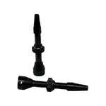 HAVEN ALU 44 MM Bezdušové ventilky, černá, velikost