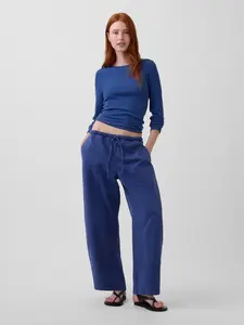 GAP Double-Knee Barrel Trousers - Ladies