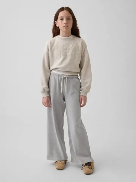 GAP dívčí kalhoty s volným střihem