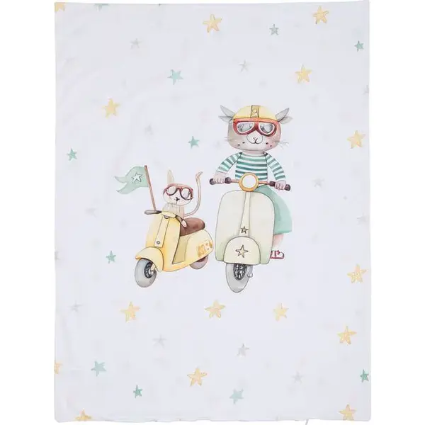 Set do detskej postieľky FreeON - kamaráti na ceste