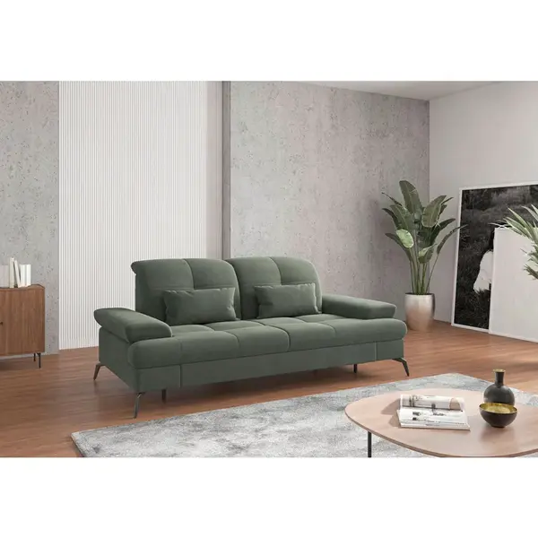 Sit & More 2,5SEDÁK, textil, zelená