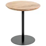 ODKLÁDACÍ STOLEK, akácie, černá, barvy akácie