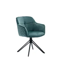 MID.YOU ŽIDLE S PODRUČKAMI, samet, zelená