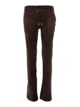 Juicy Couture Tall Nohavice 'DEL RAY'  čokoládová