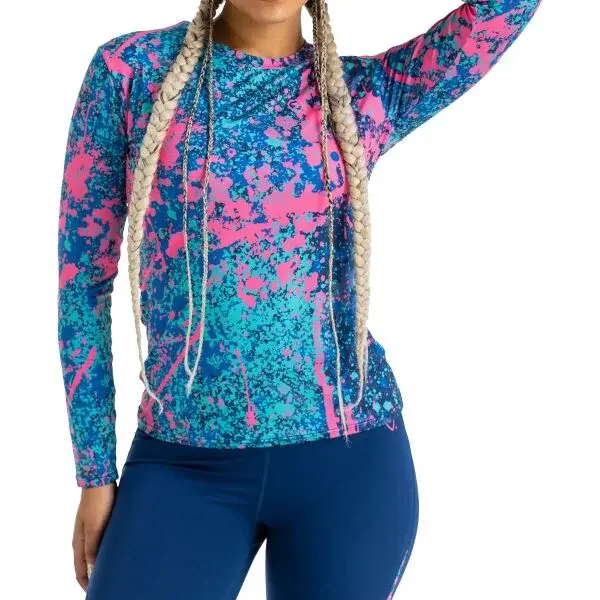 ADVENTER & FISHING FUNCTIONAL UV T-SHIRT Dámske funkčné UV tričko, modrá, veľkosť