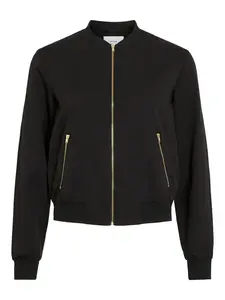 VILA Prechodná bunda 'VIBUBBLE'  čierna