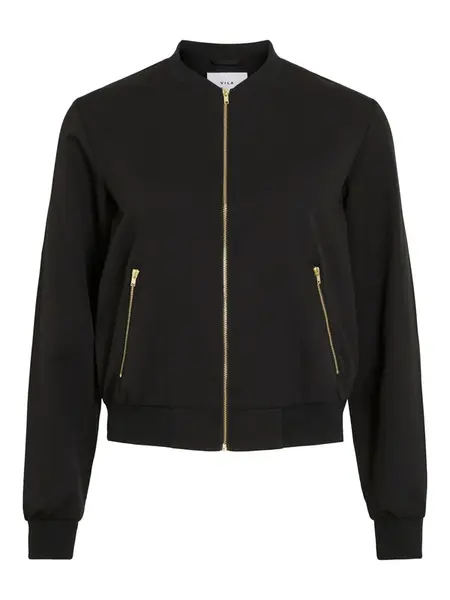 VILA Prechodná bunda 'VIBUBBLE'  čierna