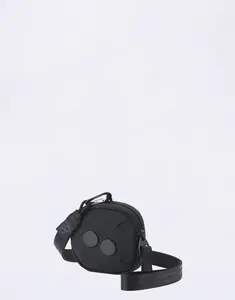 pinqponq Mini Pouch Crinkle Black