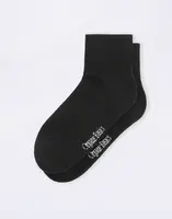 Organic Basics Core Ankle Socks 2-pack Black 39-42