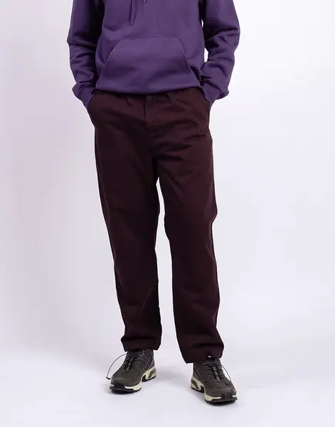 Carhartt WIP Flint Pant Palisander garment dyed S