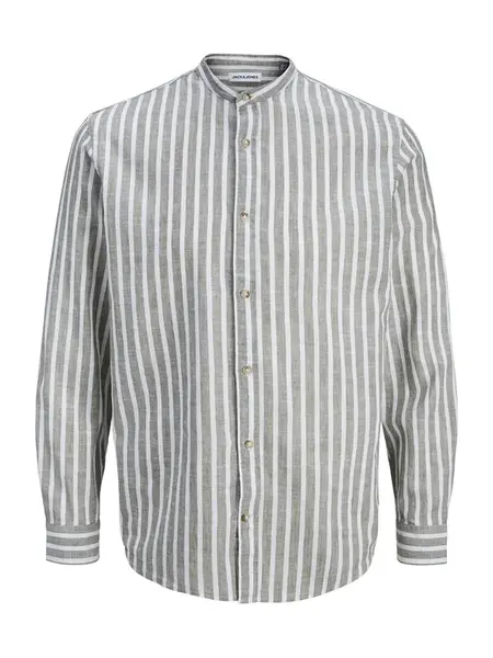 JACK & JONES Košeľa 'JJESummer'  antracitová / biela