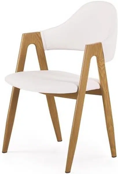 HALMAR jídelní židle K247 bílá